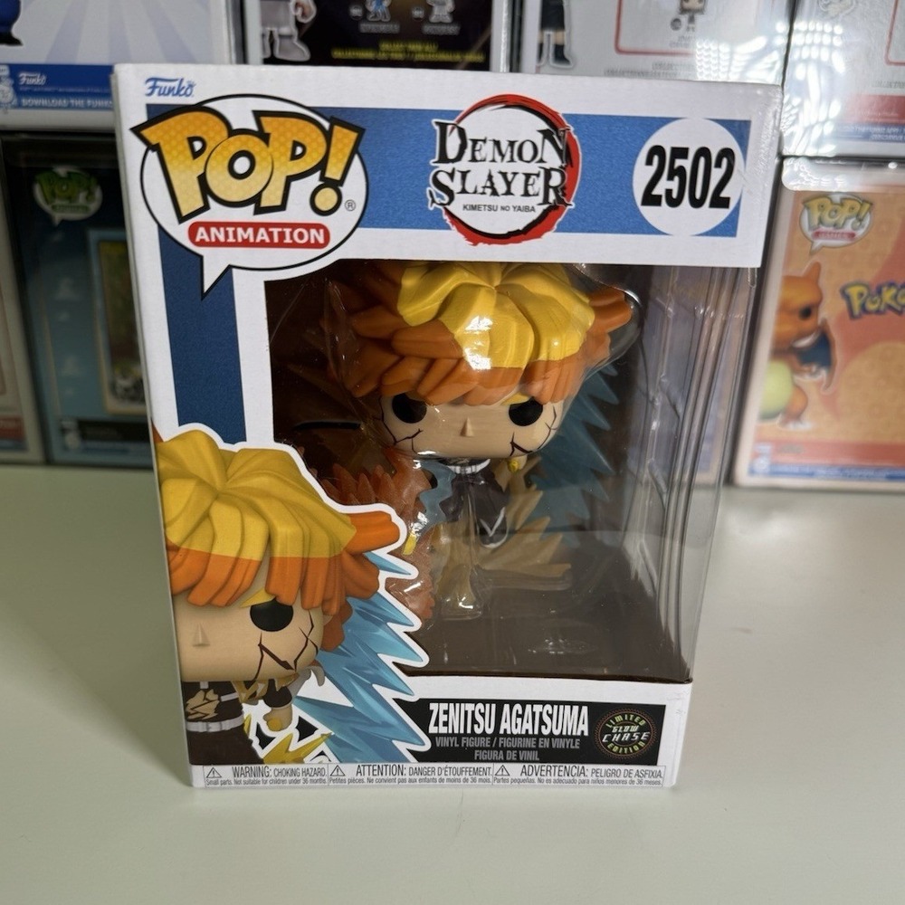 Zenitsu Agatsuma #2502 GLOW CHASE | Demon Slayer Funko Pop! Limited Edition